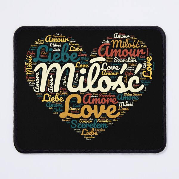 Item preview, Love Heart Word Art - Passion & Desire Typography designed and sold by dkza.