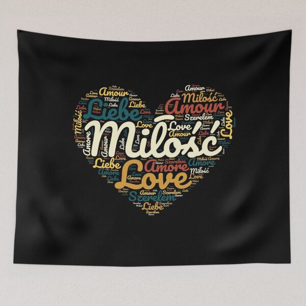 Item preview, Love Heart Word Art - Passion & Desire Typography designed and sold by dkza.