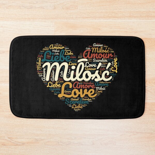 Item preview, Love Heart Word Art - Passion & Desire Typography designed and sold by dkza.