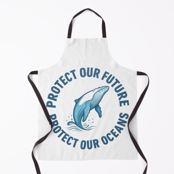 Item preview, Protect Our Future Protect Our Oceans Whale designed and sold by SkeletonsDanger.