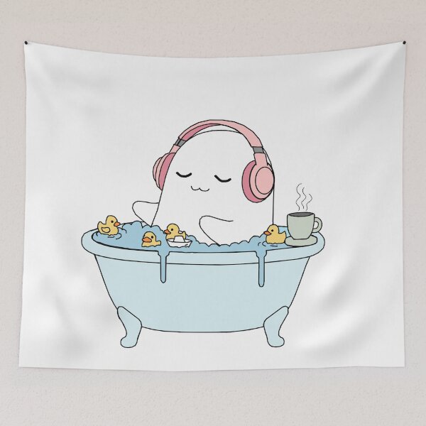 Item preview, Ghost Bath designed and sold by VoxTheEnby.
