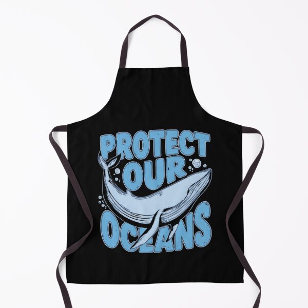 Item preview, Protect Our Oceans Soft Blue Whale Outline designed and sold by SkeletonsDanger.