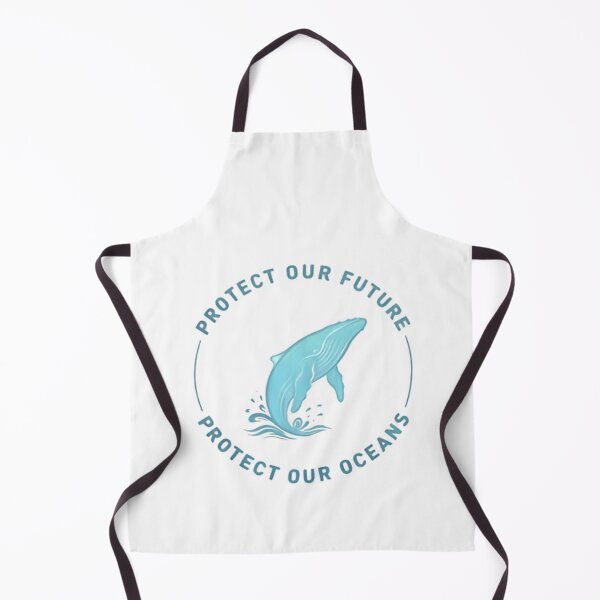 Item preview, Protect Our Future Protect Our Oceans Minimal Whale designed and sold by SkeletonsDanger.