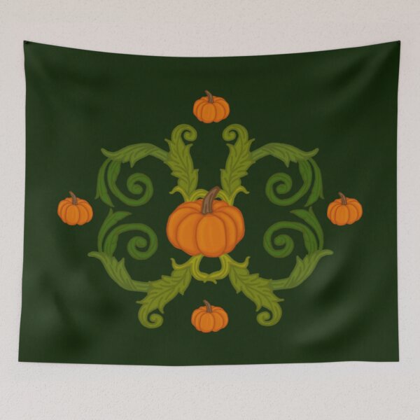 Item preview, Autumn decorative pumpkin designed and sold by Pandaerable.