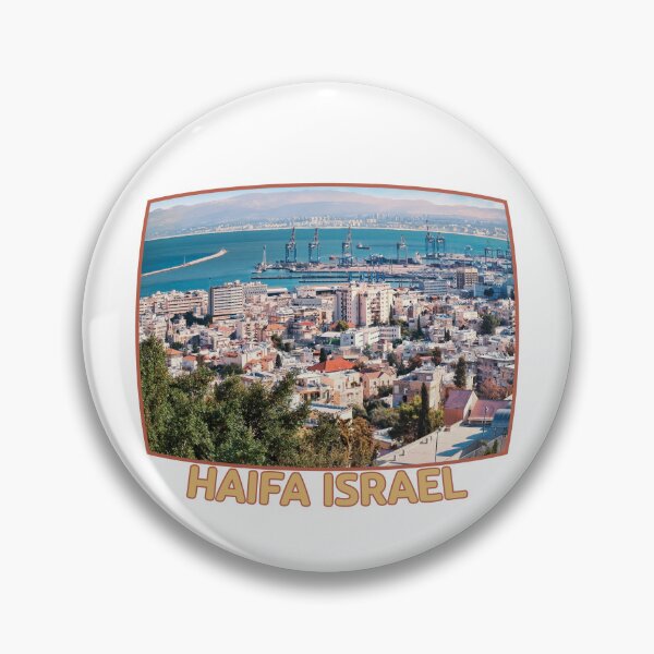 Item preview, Israel, Haifa. Cityscape. designed and sold by UltraQuirky.