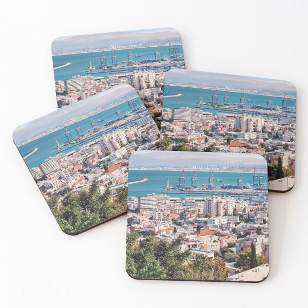Item preview, Israel, Haifa. Cityscape. designed and sold by UltraQuirky.