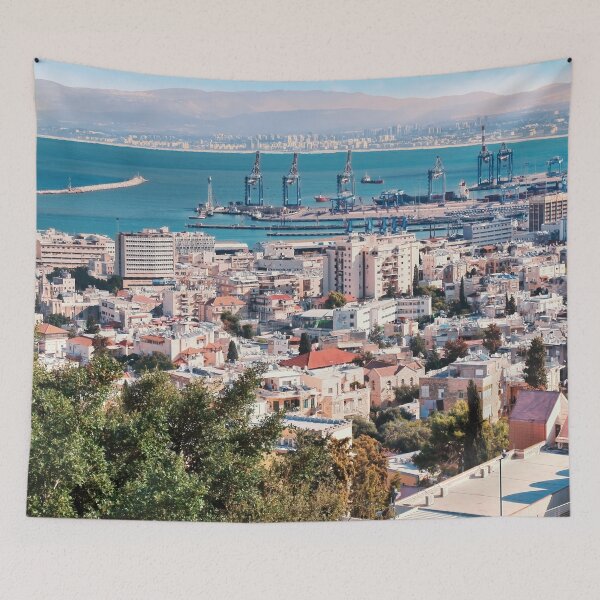 Item preview, Israel, Haifa. Cityscape. designed and sold by UltraQuirky.