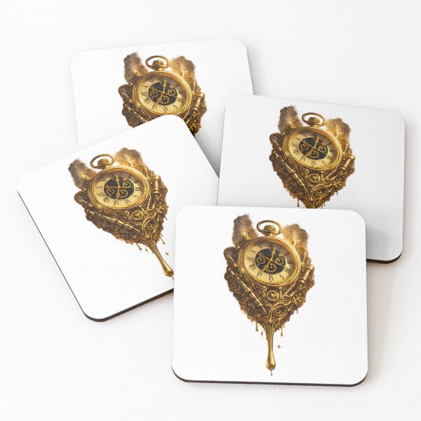 Item preview, Golden Mechanics of Time designed and sold by Les-Ink-Studio.