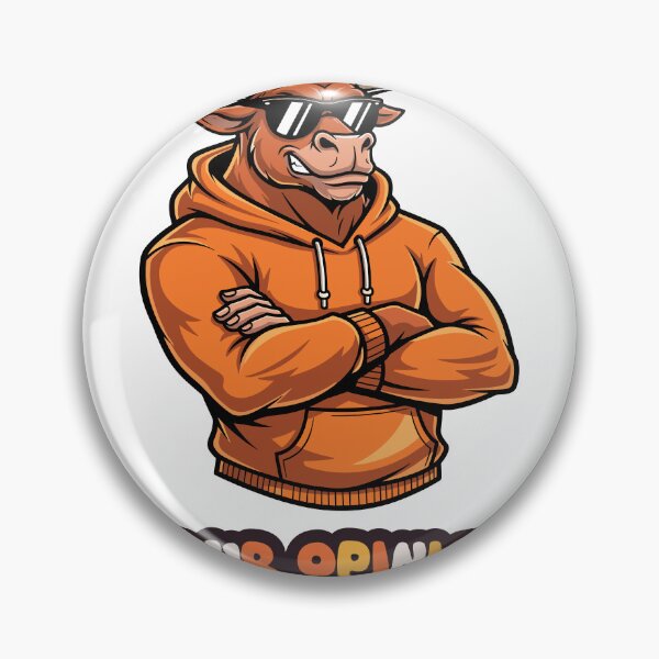 Item preview, Your Opinion Is Not My Reality – Cool Bull Attitude Quote Design designed and sold by FilzArt.