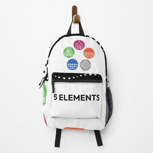 Item preview, 5 ELEMENTS backpack - elements2balance.me designed and sold by elements2balance.