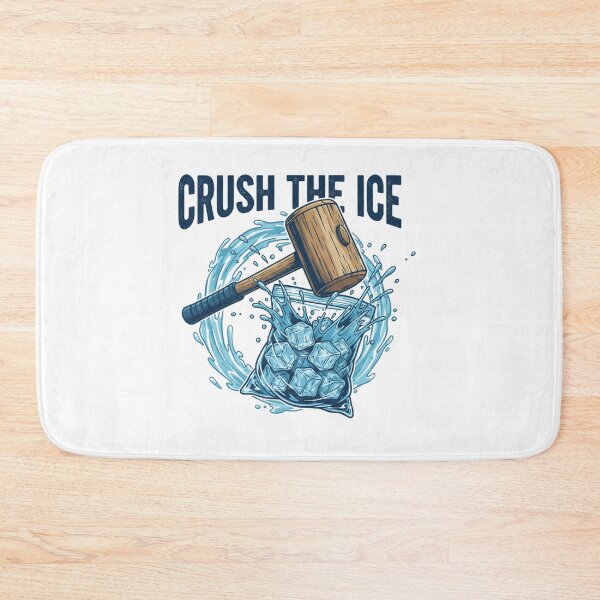 Item preview, Anti-Ice Force Movement T-Shirt - Crush The Ice Graphic - Activist Action Design - Dark Blue Impact Illustration - Breaking Barriers Motivation designed and sold by Tamer ⭐⭐⭐⭐⭐.