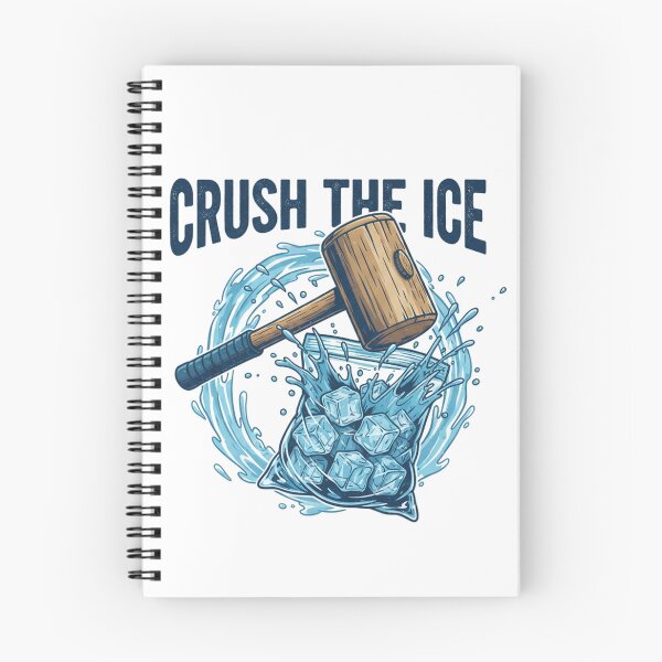 Item preview, Anti-Ice Force Movement T-Shirt - Crush The Ice Graphic - Activist Action Design - Dark Blue Impact Illustration - Breaking Barriers Motivation designed and sold by Tamer ⭐⭐⭐⭐⭐.