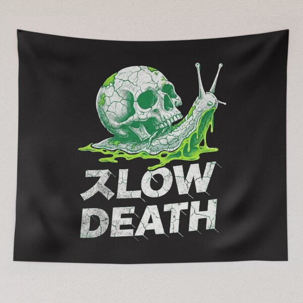 Item preview, Slow Death: Snail of Doom designed and sold by AwesomeBeyondLimits.