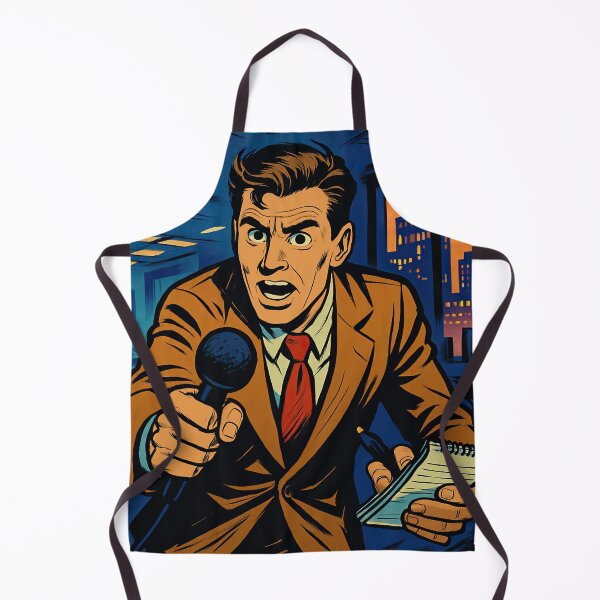 Item preview, Journalist | Comics - Cartoon style designed and sold by ComicsFactory.