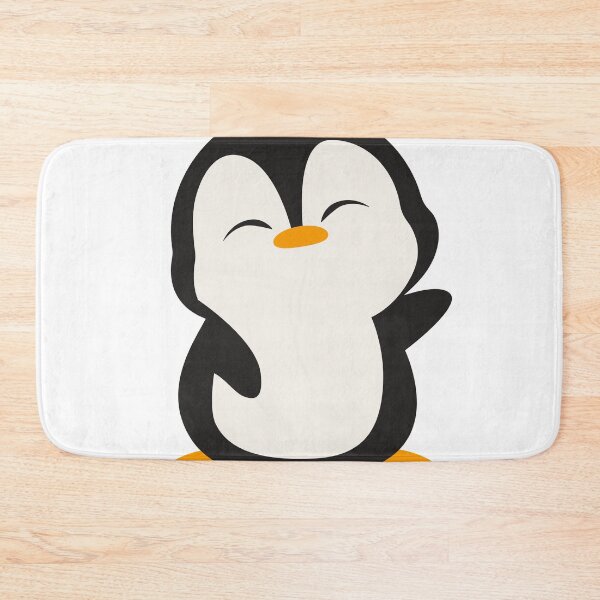 Item preview, Dancing Penguin – Cute Kawaii Animal Illustration designed and sold by Infinite Art.
