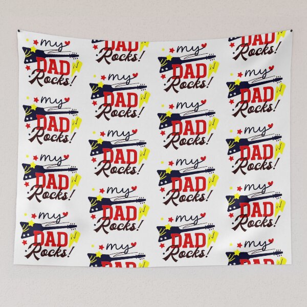 Item preview, MY DAD ROCKS designed and sold by Pabhas.
