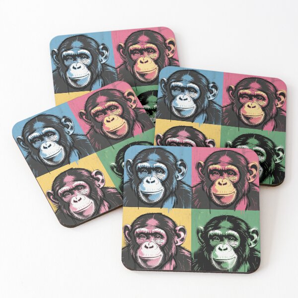Item preview, Chimpanzees graphic street art designed and sold by JSArtDesign.