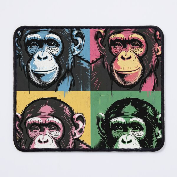 Item preview, Chimpanzees graphic street art designed and sold by JSArtDesign.