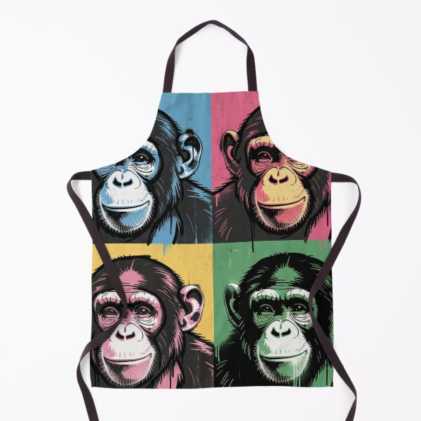 Item preview, Chimpanzees graphic street art designed and sold by JSArtDesign.