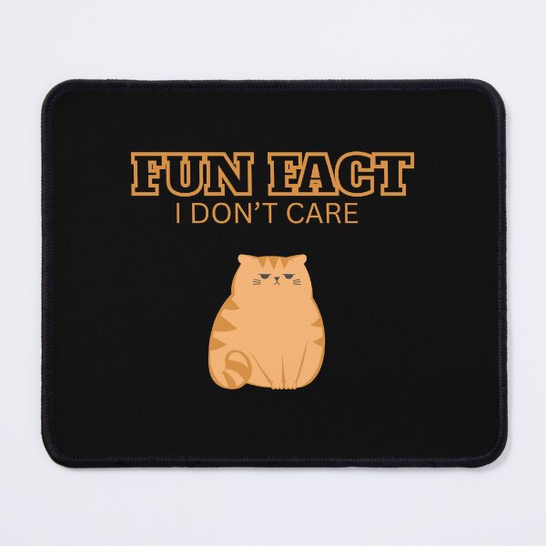 Item preview, Fun fact I don't care designed and sold by Simply Positive.