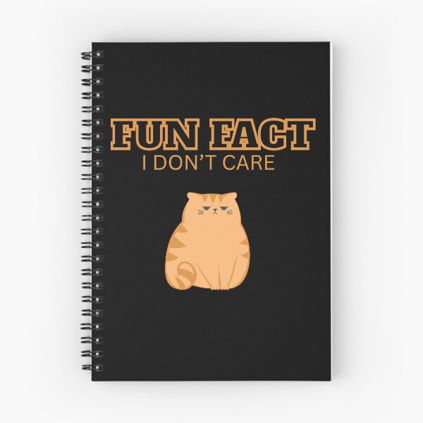 Item preview, Fun fact I don't care designed and sold by Simply Positive.