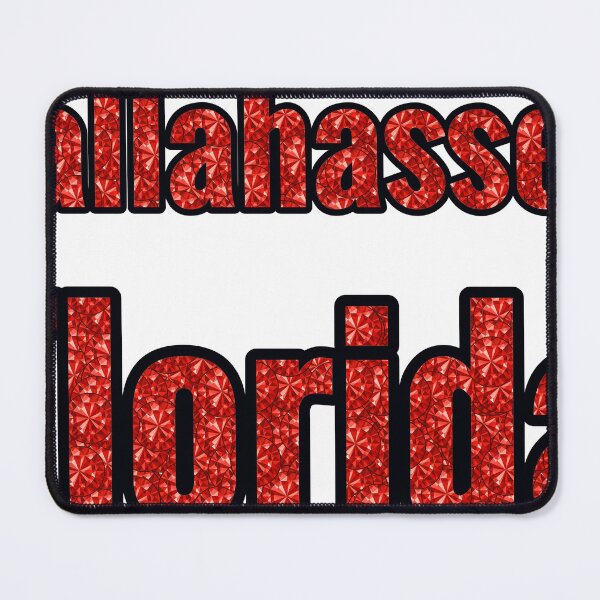 Item preview, Tallahassee Florida City Name With Red Rhinestone designed and sold by TheIconSmith.