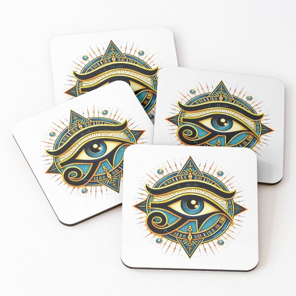 Item preview, Sacred Eye of Horus: Ancient Egyptian Protection Talisman Art  designed and sold by GulfSignature.
