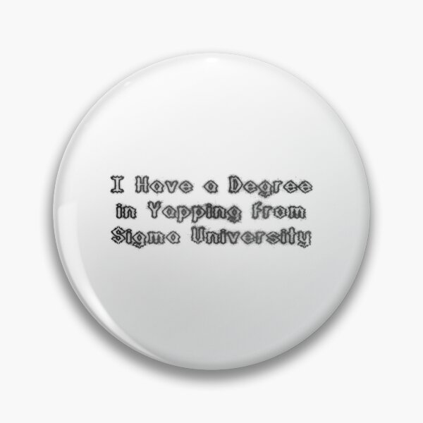 Item preview, Yapping Degree from Sigma University designed and sold by RBLCreative.