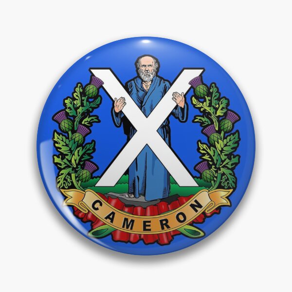 Item preview, The Queen's Own Cameron Highlanders designed and sold by Bootneckstore.