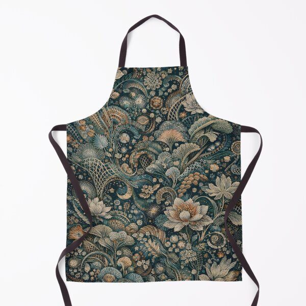Item preview, Vintage Botanical Moon Lotus Floral - Ethereal Mystical Nature Art Aesthetic - Boho Celestial Lunar Flower Garden Illustration for Wall Art Decor and Apparel designed and sold by Vivaan Studio.