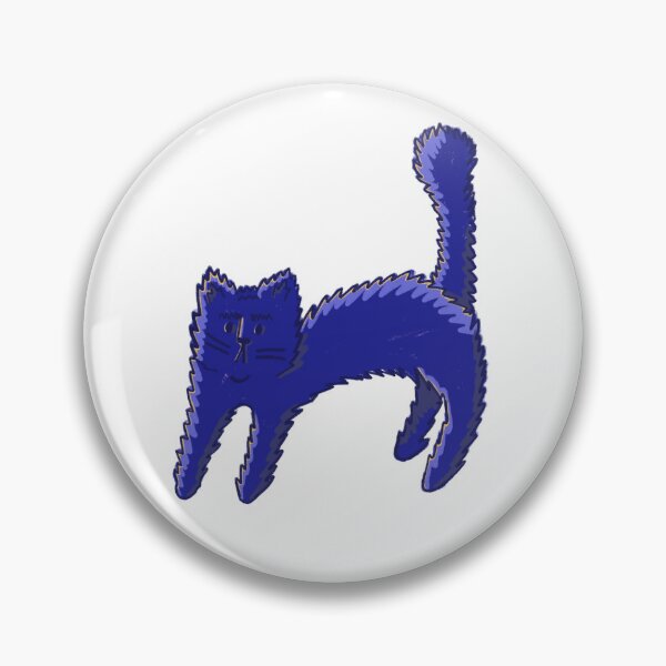 Item preview, Scared cat illustration  designed and sold by chickenlidl.