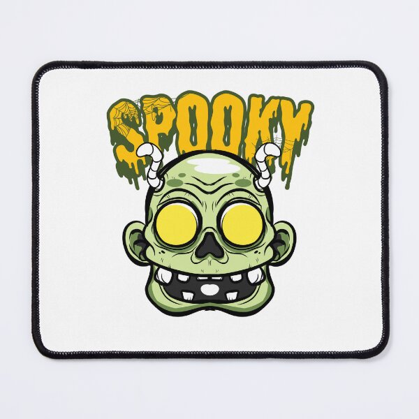 Item preview, Spooky Skull Monster Halloween Dripping Text Creepy Design designed and sold by Electromartprint.
