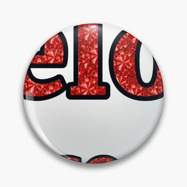 Item preview, Beloit Wisconsin City Name With Red Rhinestone designed and sold by TheIconSmith.