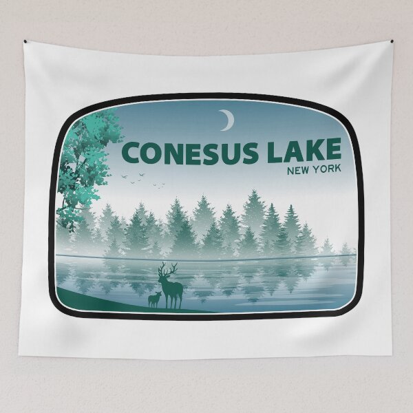 Item preview, Conesus Lake New York Deer designed and sold by Esskay Designs.