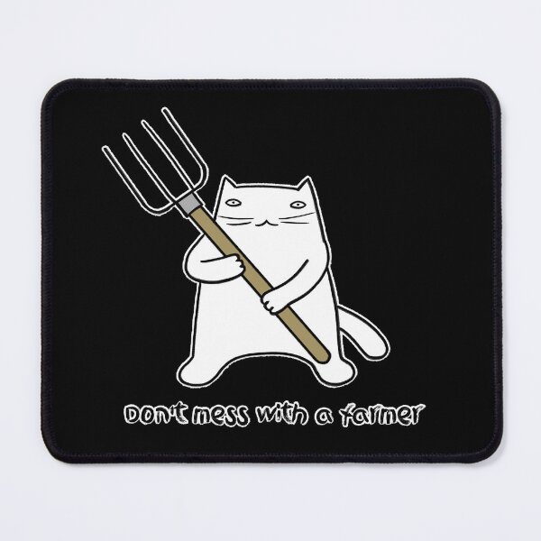 Item preview, Don't mess with a farmer Pitchfork designed and sold by eri-morie.
