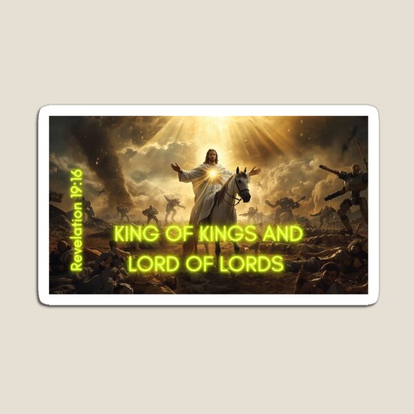 Artikelvorschau, King of Kings Lord of Lords Revelation 19:16 entworfen und verkauft von Holy-Scripture.