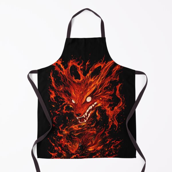 Item preview, Demonic Fire Fox – Epic Blazing Anime Spirit Design designed and sold by Emilysalae.