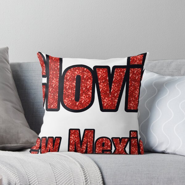 Item preview, Clovis New Mexico City Name With Red Rhinestone designed and sold by TheIconSmith.