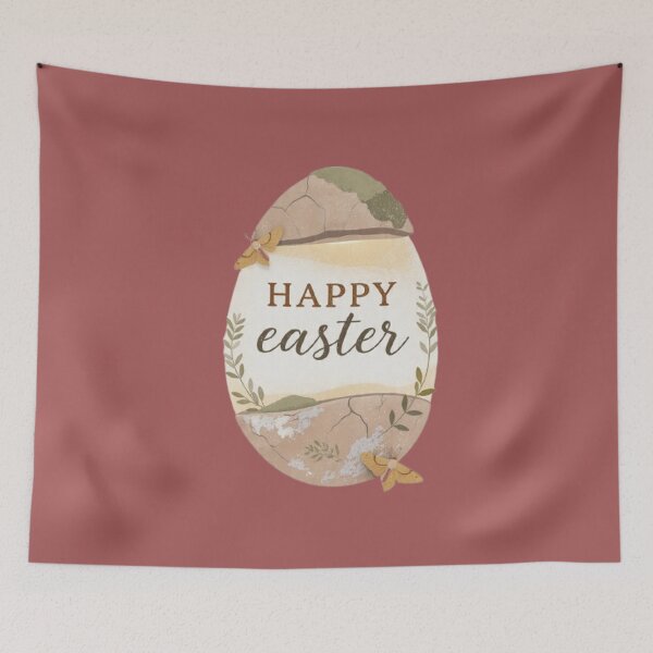 Item preview, He Is Risen Easter 2026 Tomb Stone Circle Stone Moth Design No Bunny Religious designed and sold by BlackAndBrown.