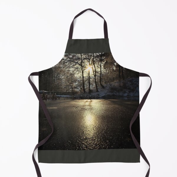 Item preview, Frozen pond, Ogden nature reserve designed and sold by Stephen Jarman.