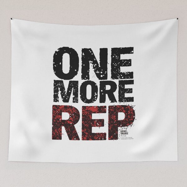 Item preview, One More Rep Gym Motivation Shirt designed and sold by guchieworldcollection.