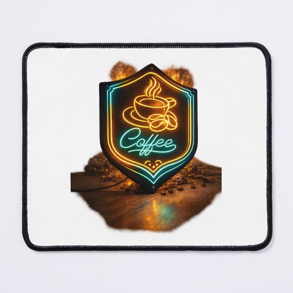 Item preview, Neon Coffee Shield designed and sold by Les-Ink-Studio.