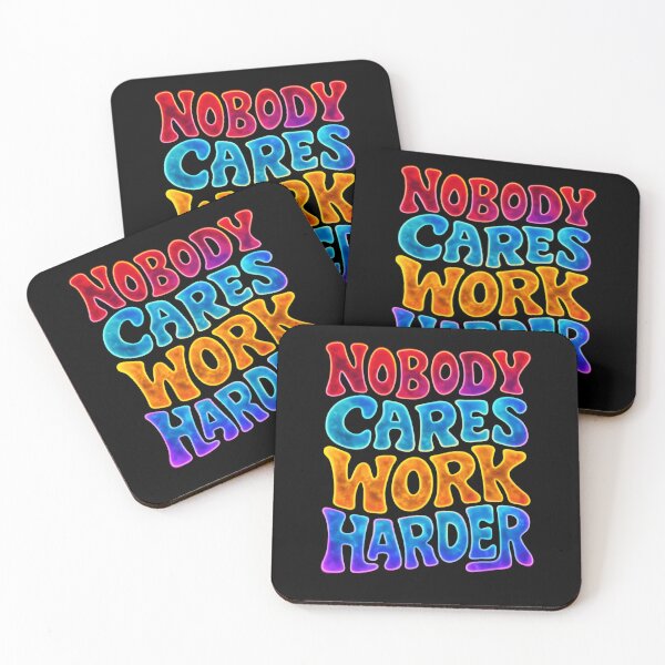 Item preview, Nobody Cares Work Harder Classic Strong Vintage Impact designed and sold by SkeletonsDanger.