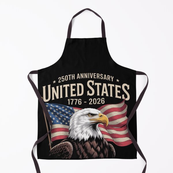 Aperçu de l'œuvre Célébration du 250e anniversaire des États-Unis - patriotique - 250e anniversaire 2026 - Drôle créée et vendue par Meryem Mamouni.