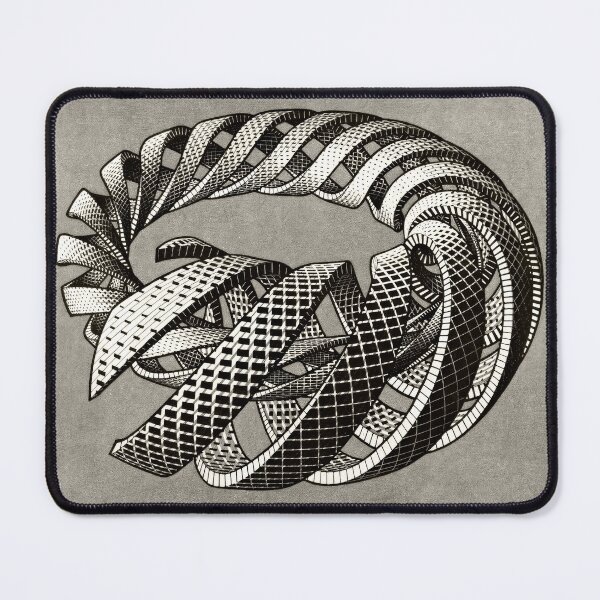 Item preview, M.C. Escher Spiral Digital Print - Abstract Geometric Optical Illusion Art designed and sold by Artistic Gift Print.