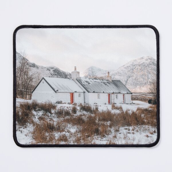 Item preview, Blackrock Cottage in the Scottish Highlands designed and sold by LJHortonPrints.