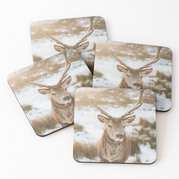 Item preview, Winter Wild Stag designed and sold by LJHortonPrints.