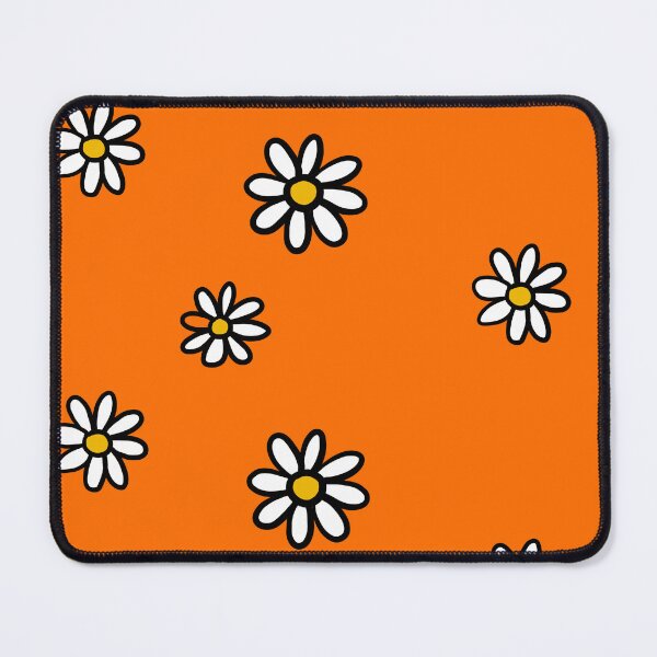 Item preview, Simple White Daisy Orange designed and sold by Prints by Jen Star.