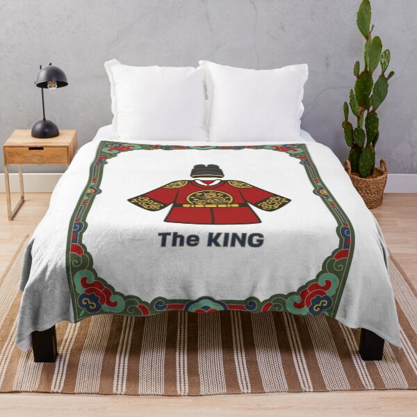 Item preview, Royal Korean King in Traditional Hanbok | Cultural Heritage Illustration Design designed and sold by JOOKDesign.