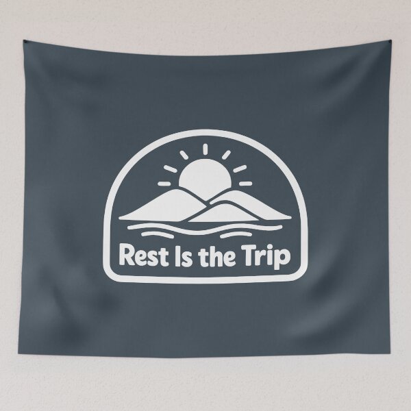 Item preview, Rest Is the Trip Wellness Meditation designed and sold by SplashTastic.